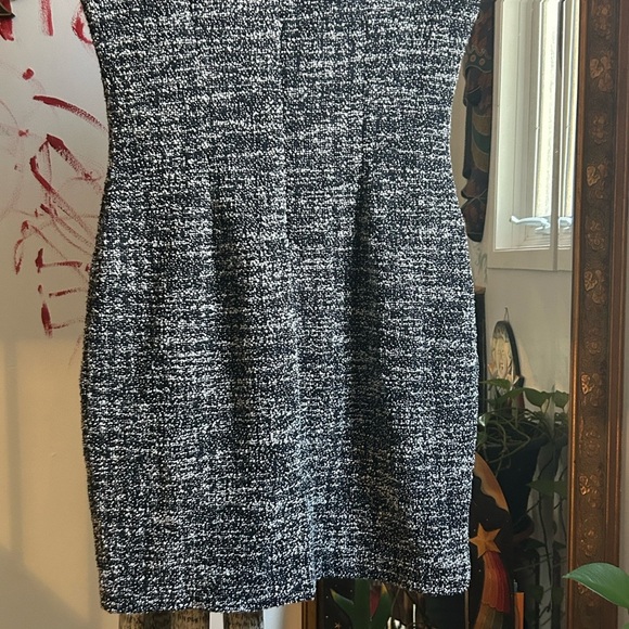 5/$20  Blue Gray and White Tweed Dress - Picture 8 of 16